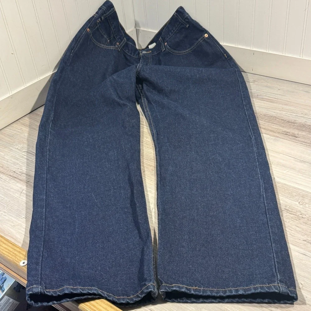 Vintage Levi's 505 Jeans Mens 40x30 (37x30 actual) Red Batwing 01-00‎